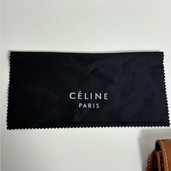 Celine Tan Leather Crossbody Bag - Picture 7 of 7